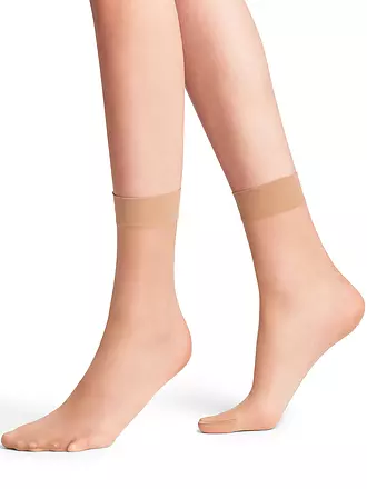 FALKE | Söckchen SEIDENGLATT 15 DEN powder | 